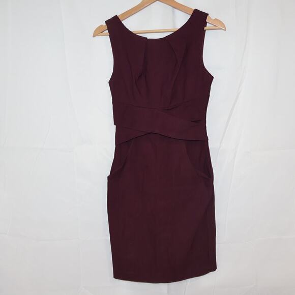 Teeze Me Body Con Purple Dress X front, Sleeveless Size 3 Women - Picture 8 of 16